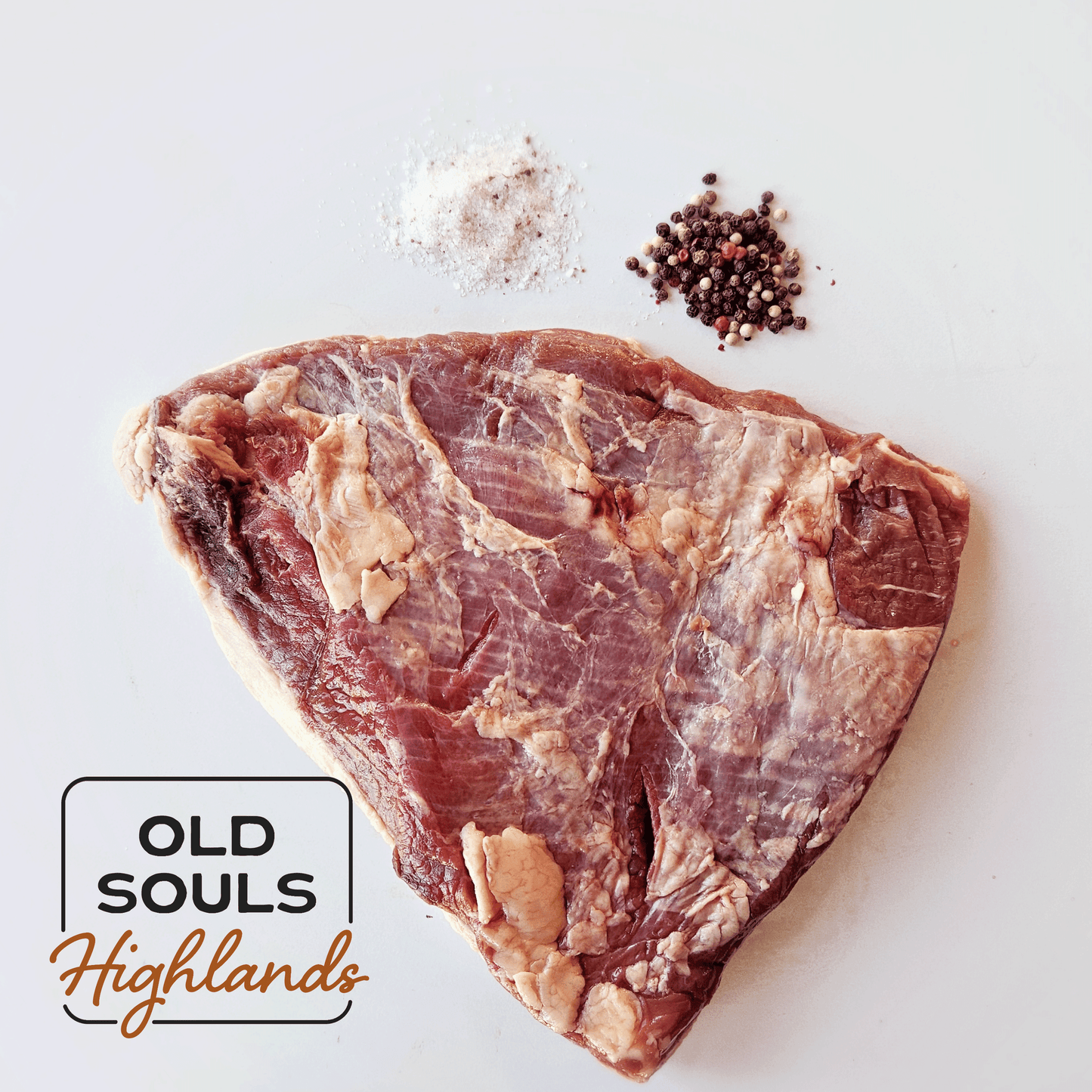 Image of premium highland beef, brisket cut