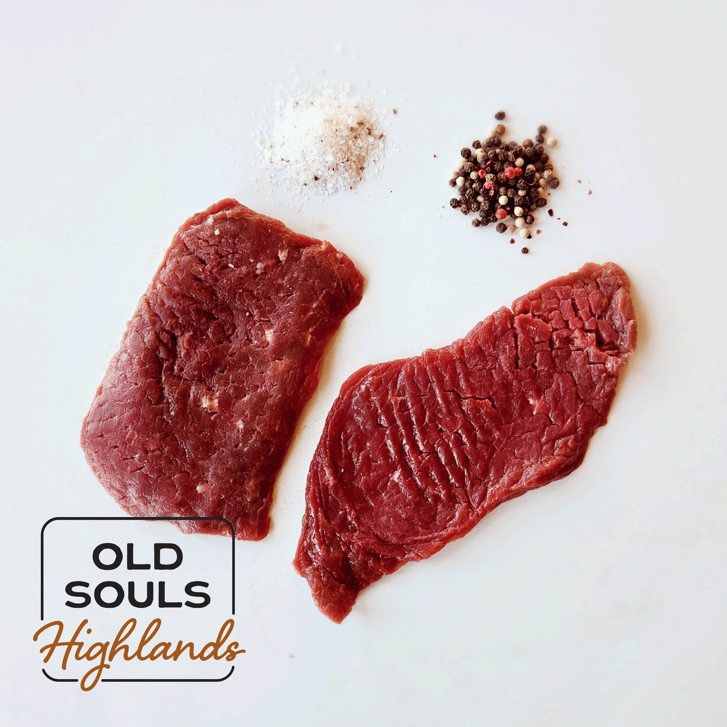 Image of premium highland beef, cube steak