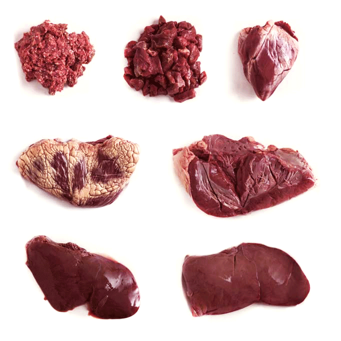 Image of premium highland beef, organ variety