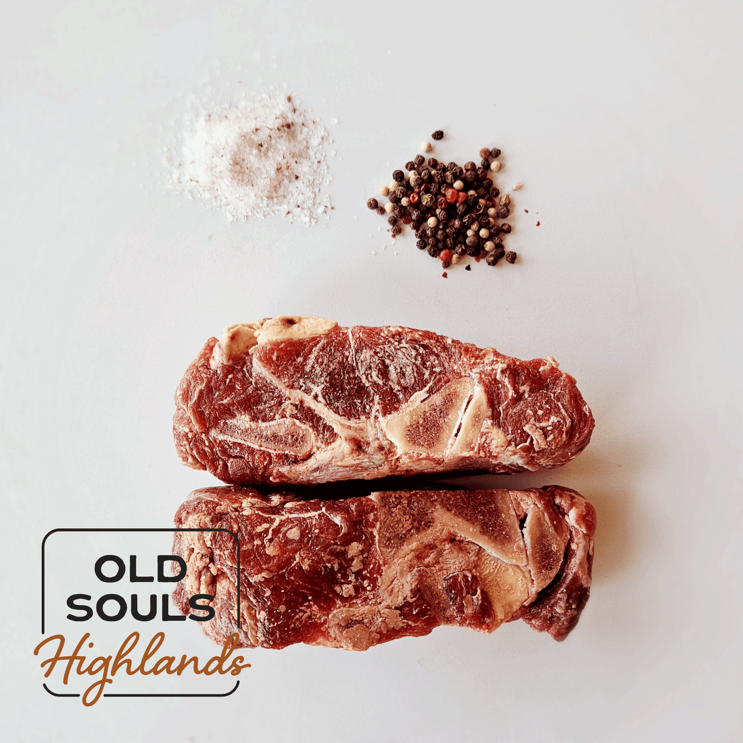 Image of premium highland beef, soup bones