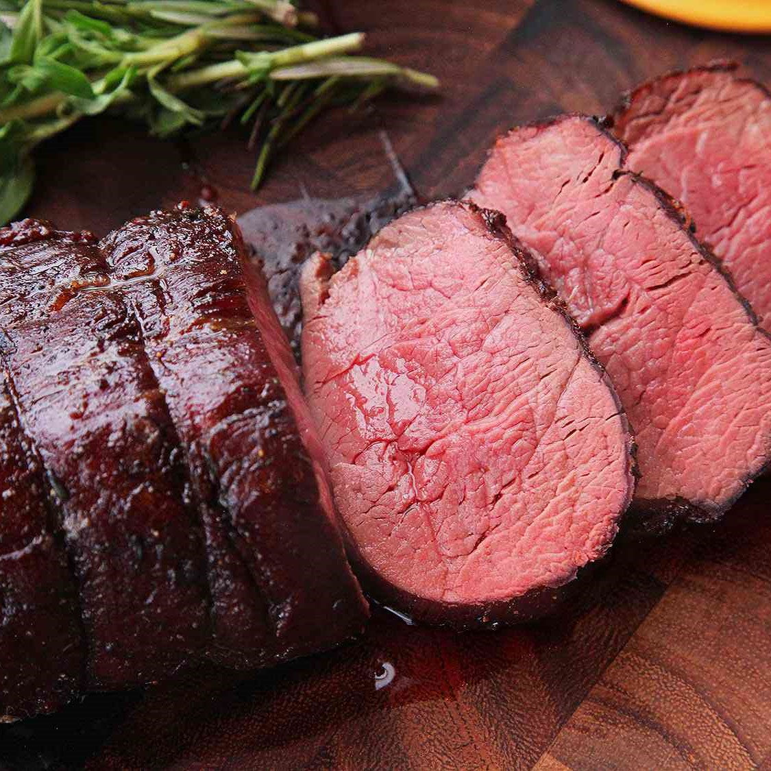 Image of premium highland beef, whole tenderloin cut