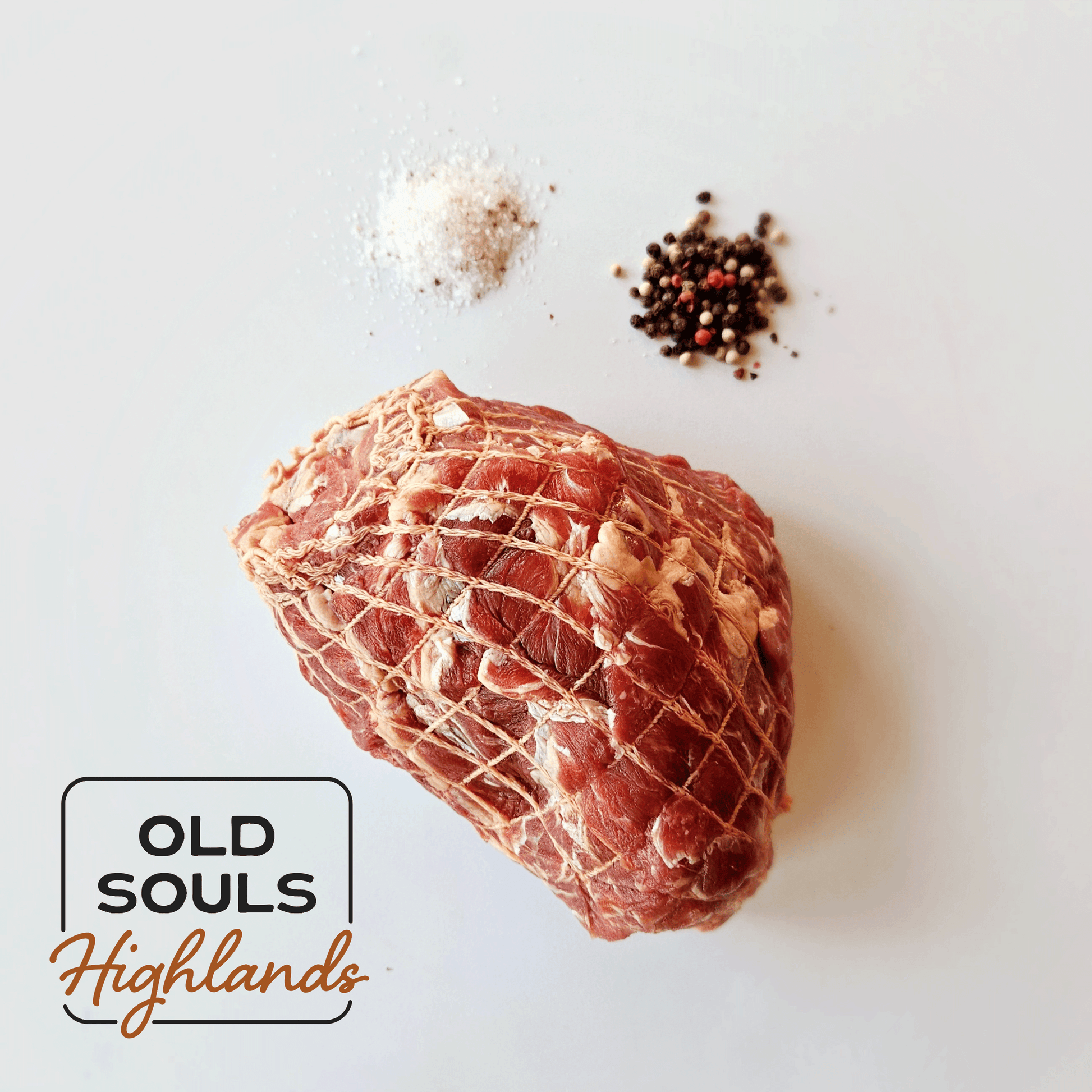 Image of premium highland beef, chuck roast cut