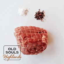 Image of premium highland beef, rump roast
