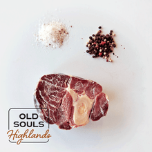Image of premium highland beef, shanks cut